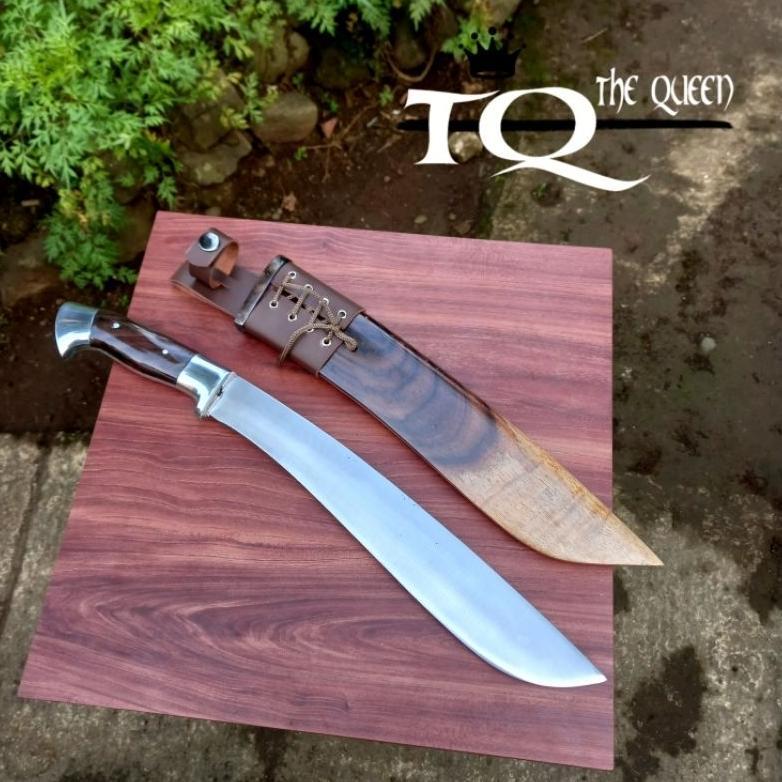 NEW Golok Kukri Tebas Tani Kebun Baja Tempa Sepuh [terbaik][terlaris]