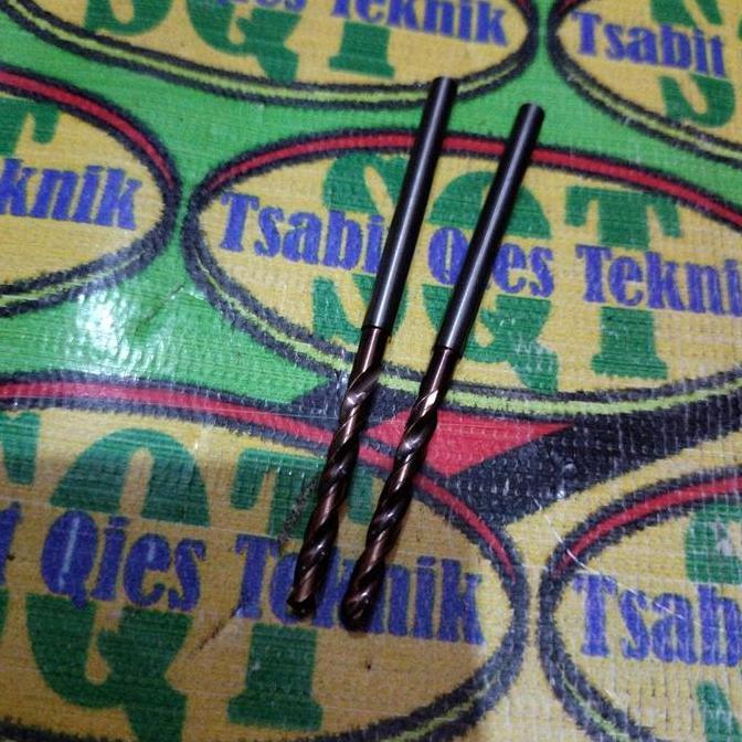 DRILL CARBIDE 3,5MM MATA BOR BAJA KERAS TUNGSTEN CARBIDE 3,5MM NON HSS HEMAT