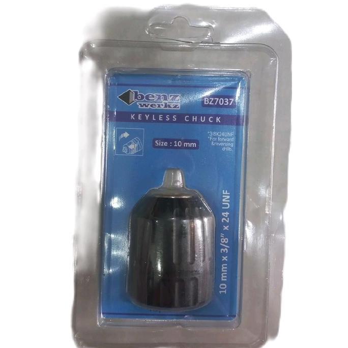 KEPALA BOR 10MM KEYLESS BENZ / BENZ KEPALA BOR KEYLESS 10MM READY