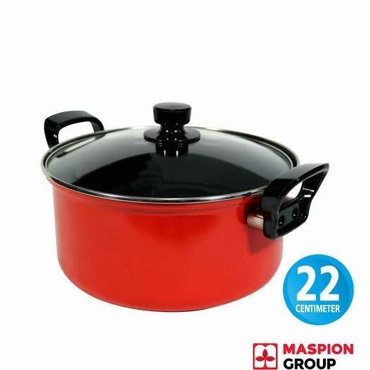 Panci Teflon Maspion Dutch Oven 22Cm