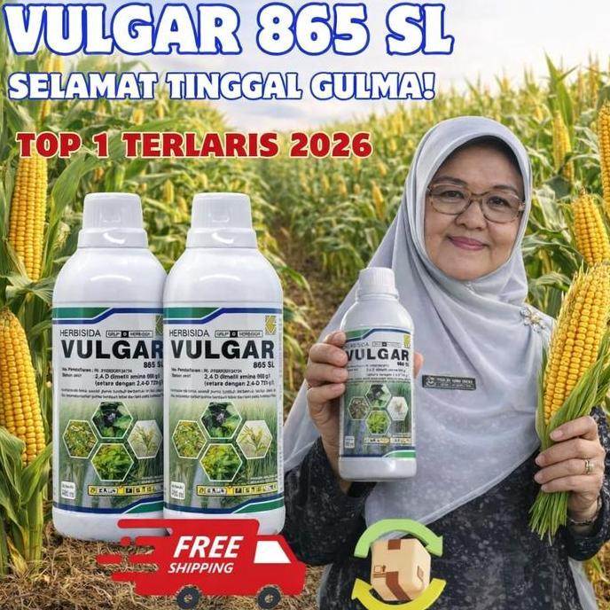 Herbisida Vulgar 865Sl 1000Ml - Herbisida Selektif Untuk Tanaman.