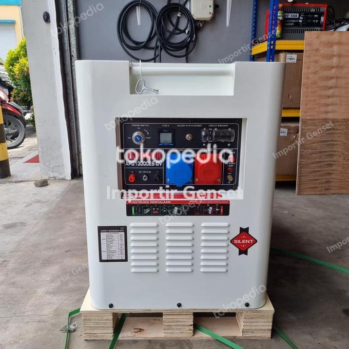 Genset Silent 10 Kva Solar I Power Dual Voltage