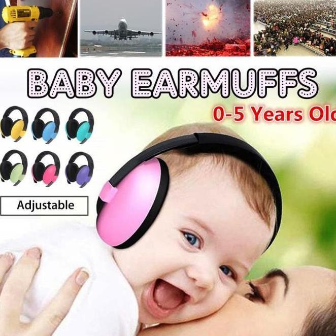 BIG PROMO Earmuff Bayi Earmuff Baby Penutup Telinga Bayi Anti Bising Earmuff Anak Ear Muff Anak Ear 
