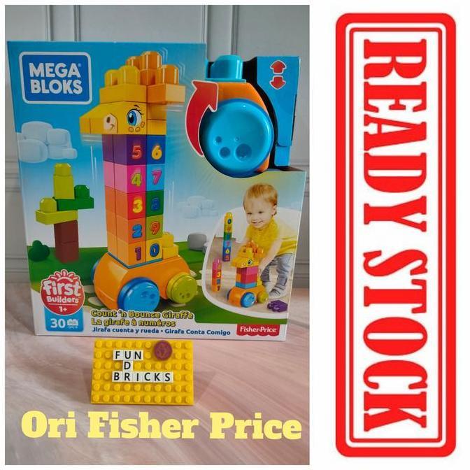 Mega Bloks MegaBloks Count N Bounce Giraffe