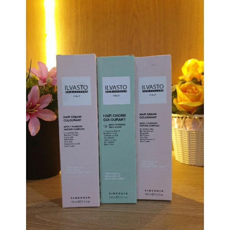 Ilvasto Hair Color 100ml - Pewarnaan Rambut Alami cat rambut