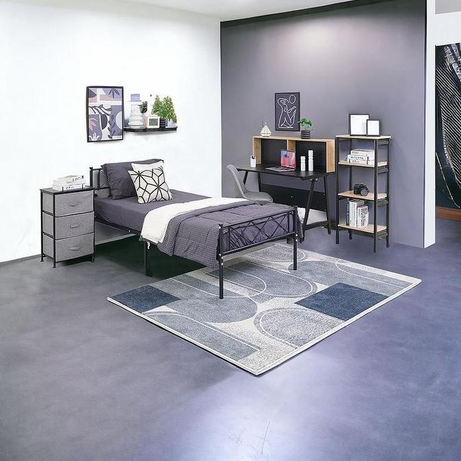 (Good) Informa Larson Tempat Tidur Anak Metal Bed Ranjang Kasur Perabot Tidur Furniture Kamar Tidur
