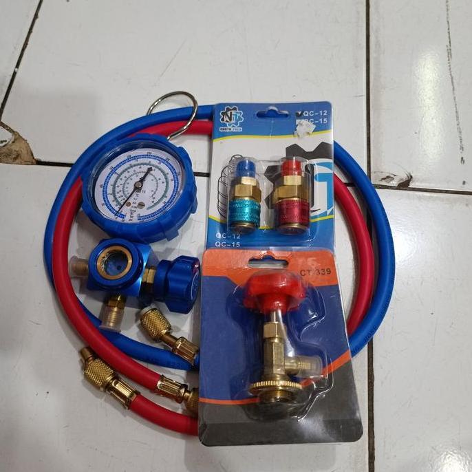 alat isi freon ac mobil