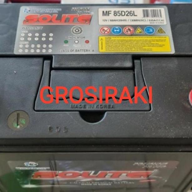 85D26L 80D26L 95D26L SOLITE MF AKI SILVER CALSIUM BATTERY
