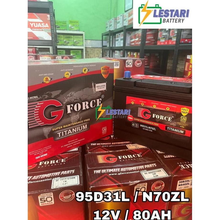 Aki Kering Jeep CJ7 Diesel G-Force Titanium Kering 95D31L / N70ZL