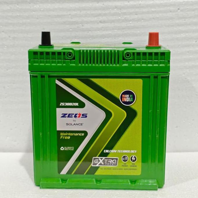 Aki Zeus Battery Mobil Datsun Go NS40ZL Aki Kering 38Ah