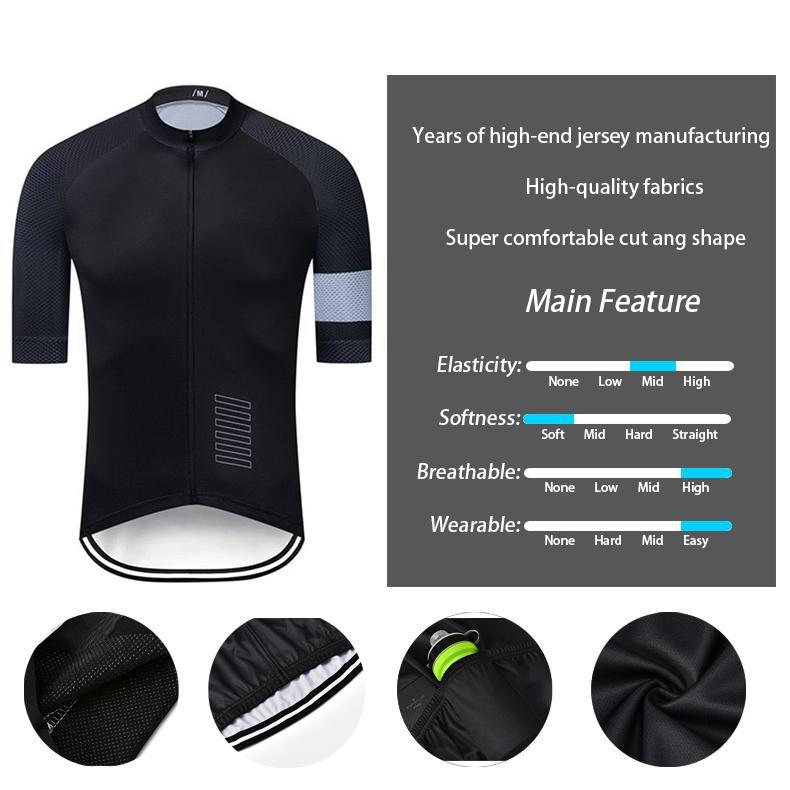 NEW Cycling Jersey Sepeda Roadibike MTB Mavic Kaos Sepeda Dryfit Pakaian sepeda