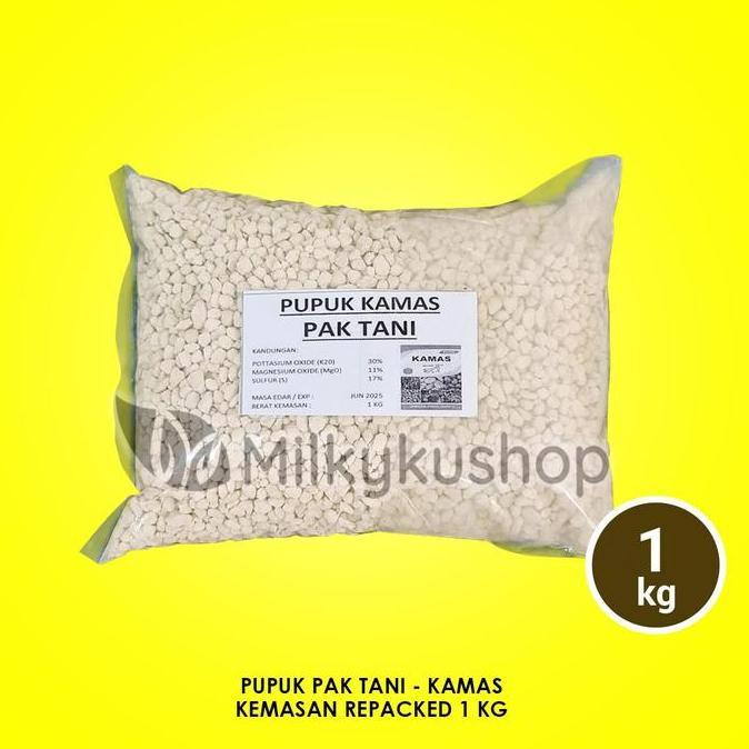 Pilihan- Pupuk Pak Tani Kamas 1 Kg Kalium Kemasan Repack