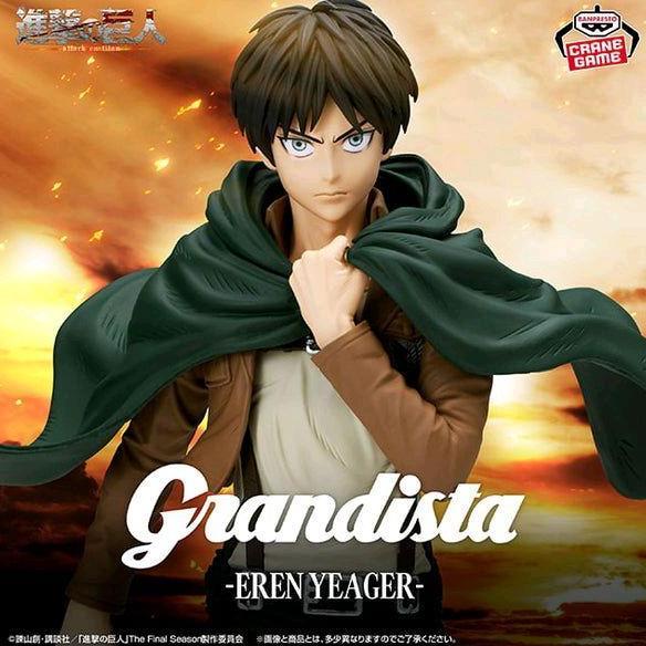 mainan - Grandista Attack On Titan - Eren Yeager & Levi Ackerman Diskon