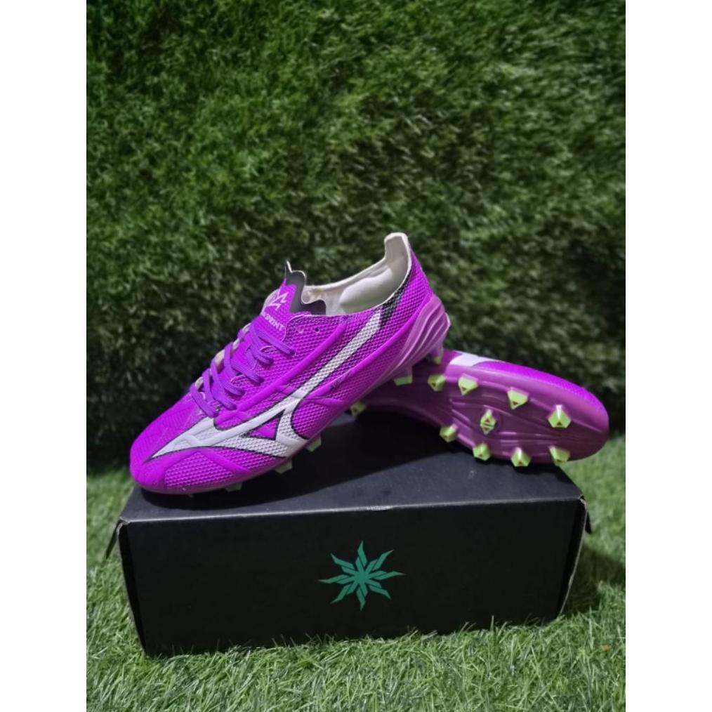 NEW Sepatu Bola Mizuno Rebula Pink Putih Kualitas Premium Grade Ori Bisa COD