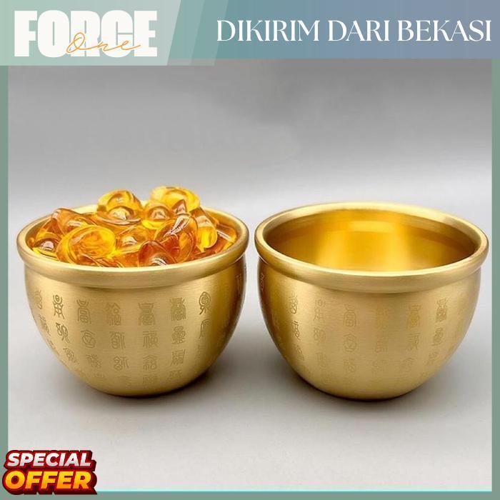 Force One Kuningan Feng Shui Mangkuk Feng Shui Kekayaan Keberuntungan Chinese Traditional Treasure B