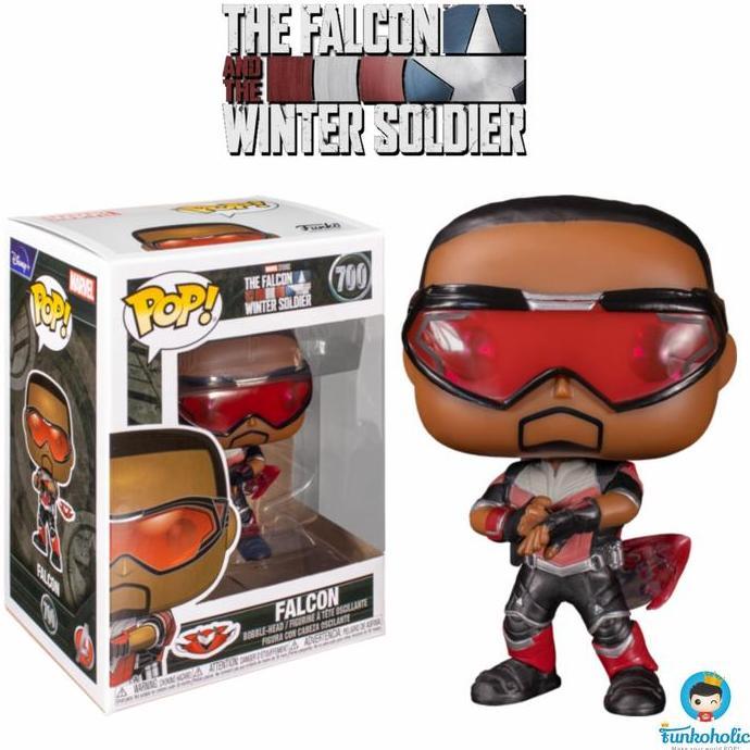 mainan - Funko POP Marvel The Falcon and the Winter Soldier - Falcon #700 Diskon