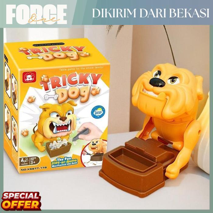 Force One Beware of The Dog XTRA BESAR - Mainan Prank Lucu Hewan Bisa Menggigit, Hadiah Ulang Tahun 