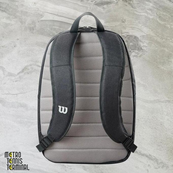 Tins- Wilson Tour Backpack 25 Black ( Tas Tenis Wilson )