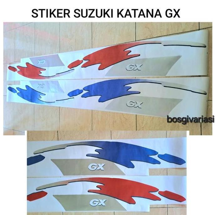 STIKER LIST BODY SUZUKI KATANA GX / STIKER MOBIL SUZUKI KATANA GX / STIKER SUZUKI GX / STIKER SUZUKI
