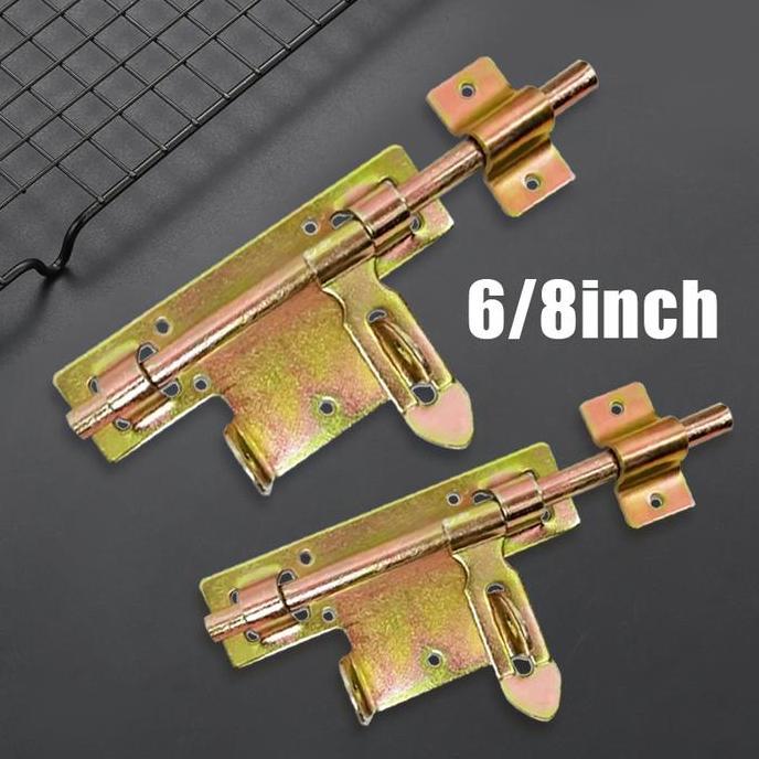 SHAKESPARE 6/8inch Grendel Gembok Besar Selot Pagar Besi Grendel Dan Gembok