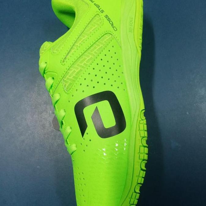 Tans- Sepatu Tenis Meja Andro Cross Step Pro Hijau Neon