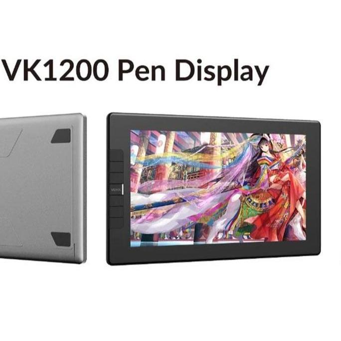 Wer_Sandi - Veikk Vk1200 Vk 1200 Drawing Tablet Graphic Monitor Passive Pen Gambar