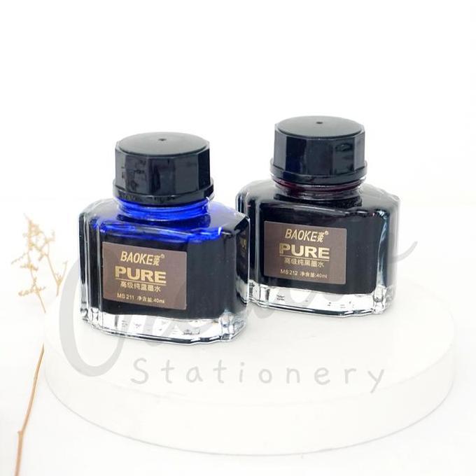 Skl - Baoke Bolpen Fountain Pen Ink 40 Ml Refill Tinta Pena