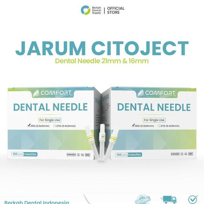 Dental Needle Citoject Jarum Citoject 30G
