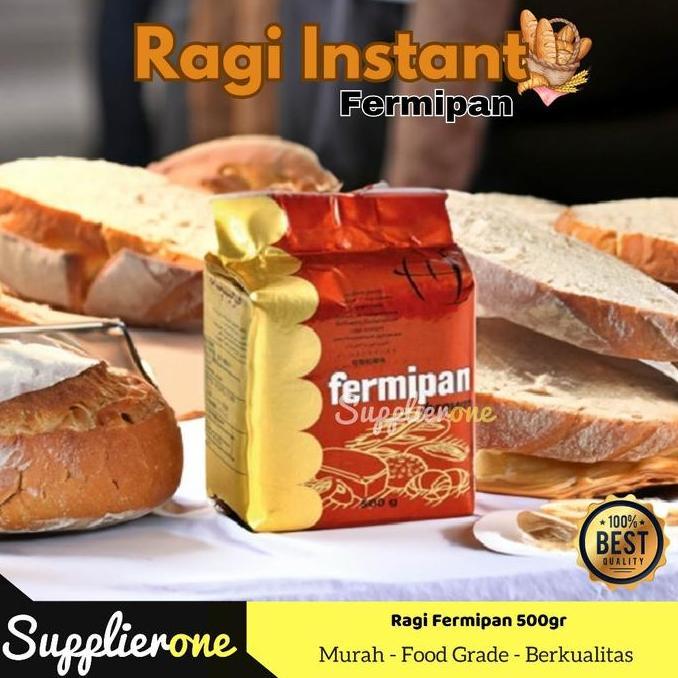 avila_vela - fermipan ragi instan 500gr / ragi fermipan / ragi instan