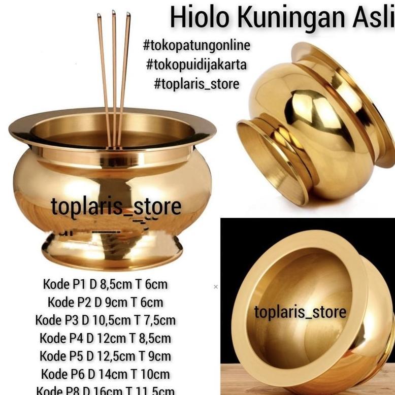 HIOLO TEMPAT HIO KUNINGAN / HIO DUPA KUNINGAN / HIOLO POLOS KUNINGAN MURAH