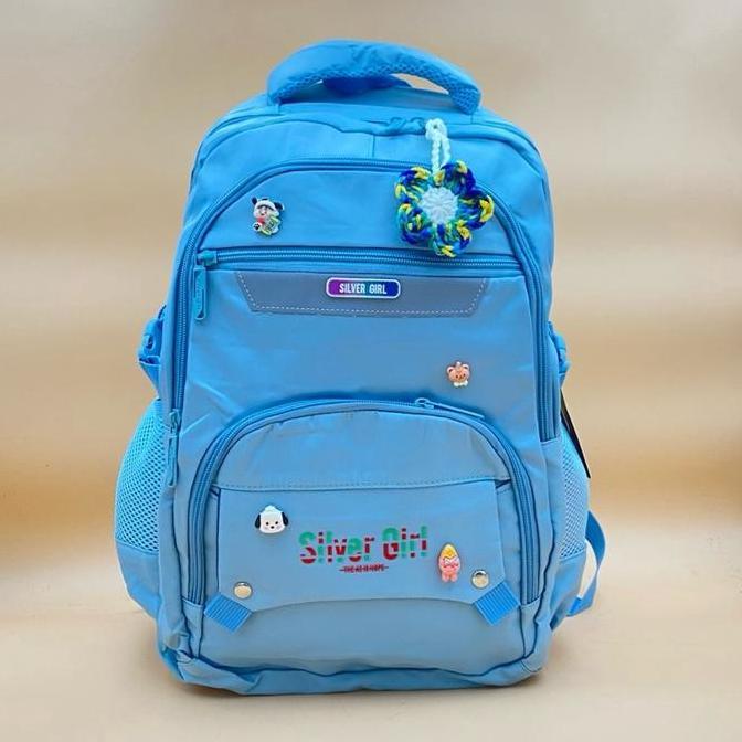Guzel Series Backpack SilverGirl SD-SMP-SMA Tas Fashion Ransel Sekolah
