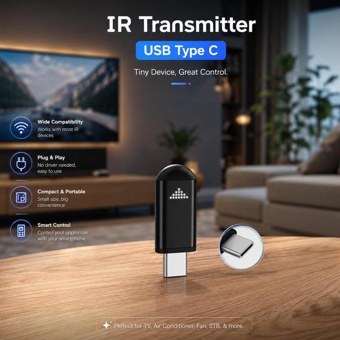frogstoop_ - remote control hp infrared wireless ir transmitter usb type c