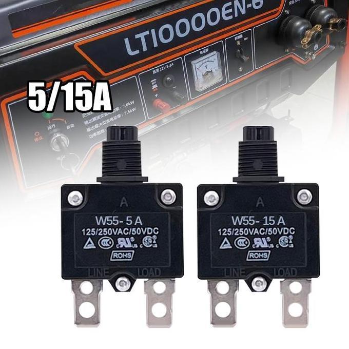 SHAKESPARE Overload Kontaktor Untuk Kuoyuh Wokema Overcurrent Overload Protection Device 5A/15A Perl