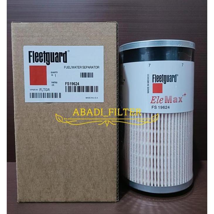 Fuel Filter Fleetguard Fs19624 / Fs 19624 Restock