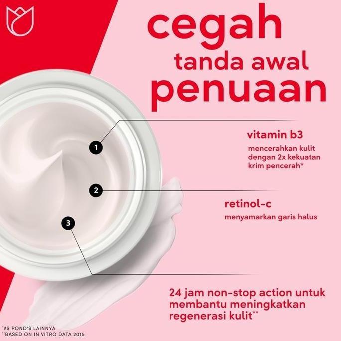 Faceid- New- PondS Age Miracle 10 Gr Day/Nht Cream/Ponds Krim Pagi/Siang/Malam
