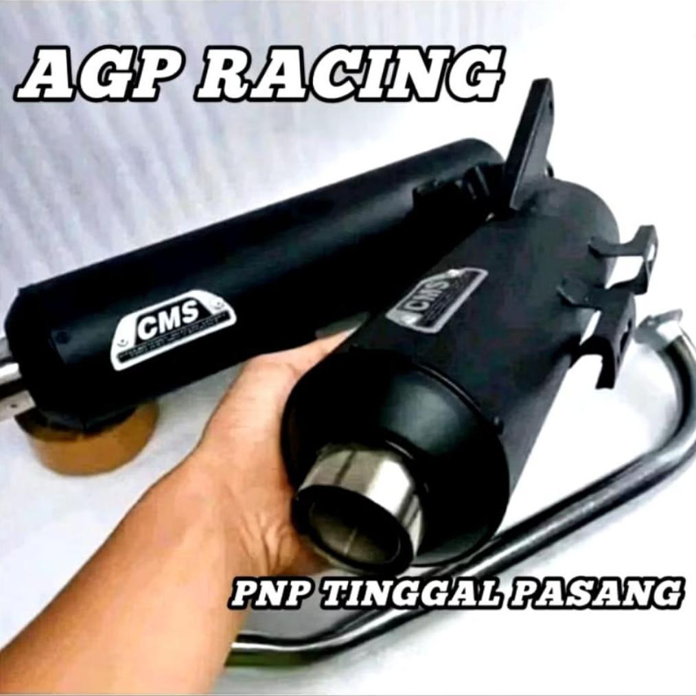 Favorit Knalpot Cms Agp Racing Beat Karbu Beat Fi Delux Vario 110 125 150 Scooby-Doo Mio Spoty Mioj 