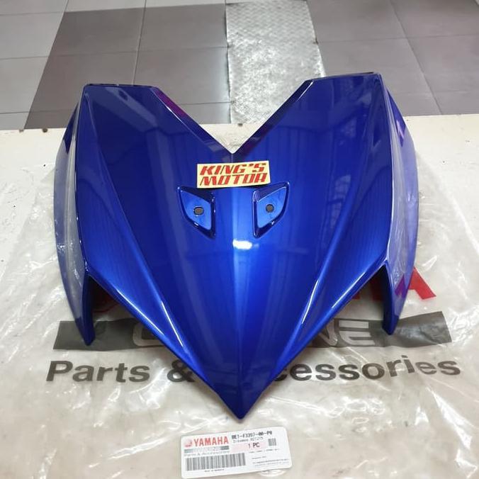 TAMENG DEPAN AEROX 125,PANEL FRONT AEROX 125 BIRU (BE1-P0) ORI YGP