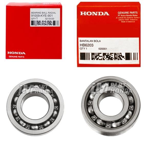 91009-KYE-901 HB6203 BEARING LAHER NOKEN AS 6003 6203 GL PRO NEO TECH TIGER REVO MEGAPRO LAMA PRIMUS