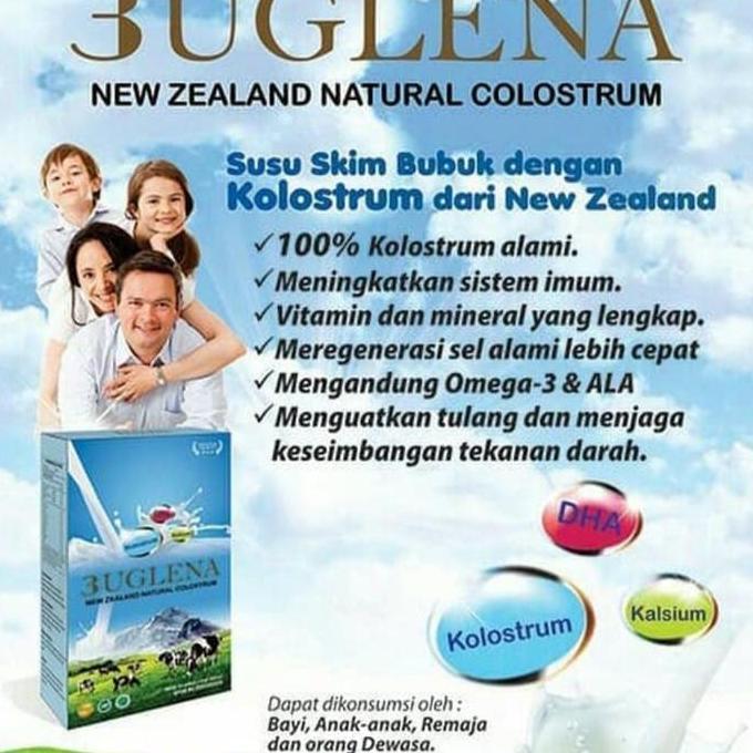 Terlaris Susu 3Uglena Susu Colostrum 15Gr (1Sachet)