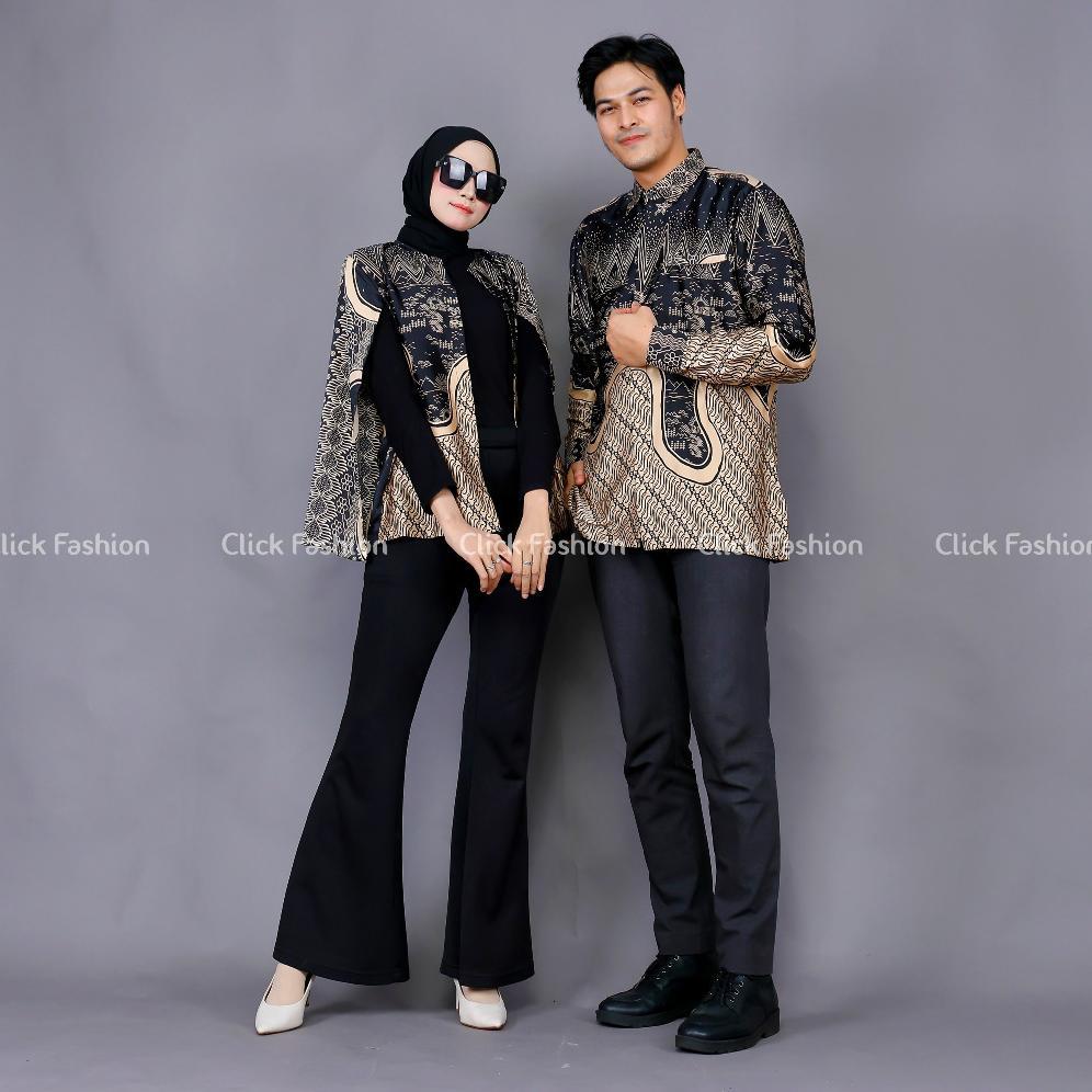 (NEW ARRIVAL)OUTER NAGITA/ COUPLE BATIK/ COUPLE OUTER DAN KEMEJA/ OUTER BATIK/ OUTER BATIK WANITA/ B