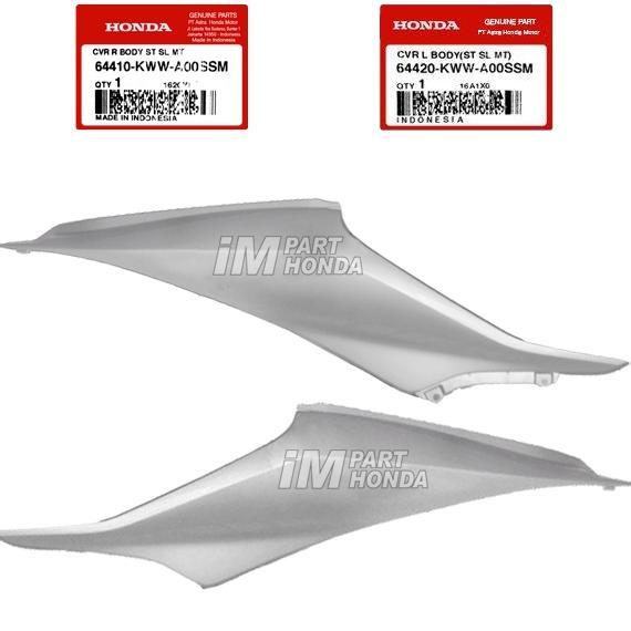 64410-KWW-A00SSM 64420-KWW-A00SSM COVER BODY KIRI REVO 110 2009 - 2010 SILVER