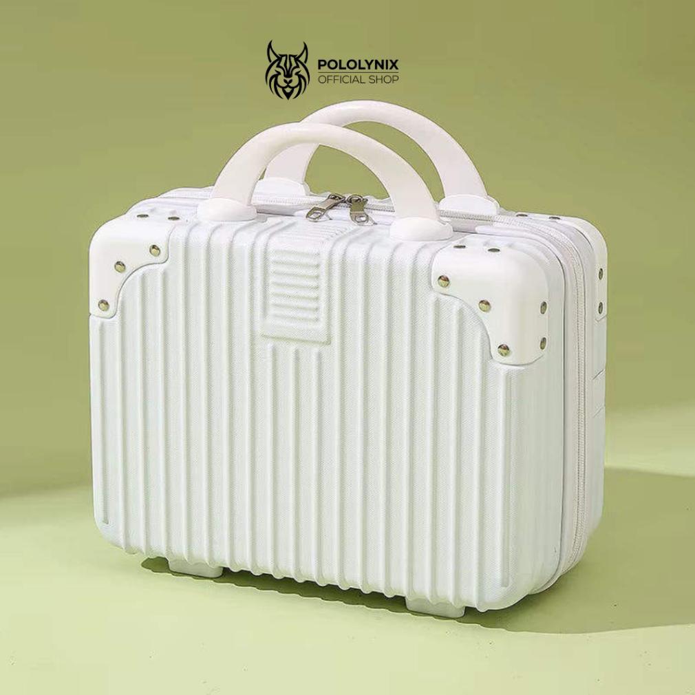 NEW Pololynix Tas Kosmetik Travel Koper 14 Inch Mini Kode Lock 3 Digit