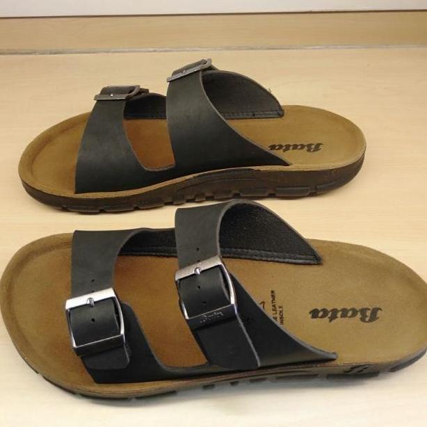 GARANSI BATA ENERGYZER Sandal Kulit Pria Original 100% Sandal Model Slop Terbaru Bisa COD