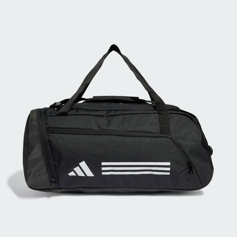NEW adidas Gym & Training & Lifestyle Essentials 3-Stripes Duffel Bag Small Unisex Black IP9862