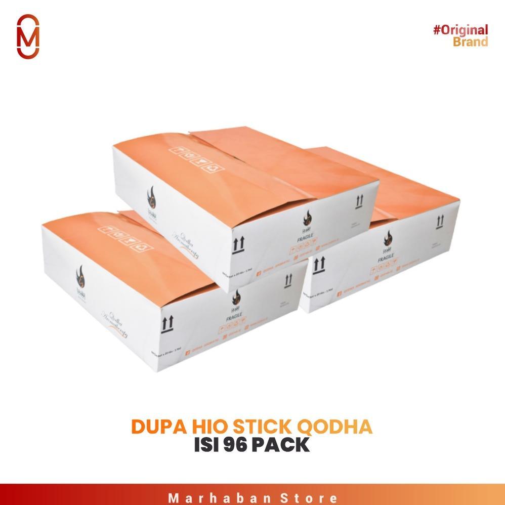 DUPA HIO STICK BUKHUR QODHA 1 KARTON ISI 96 PACK BUHUR HIO STIK GAHARU QODHA AROMATERAPI MURAH