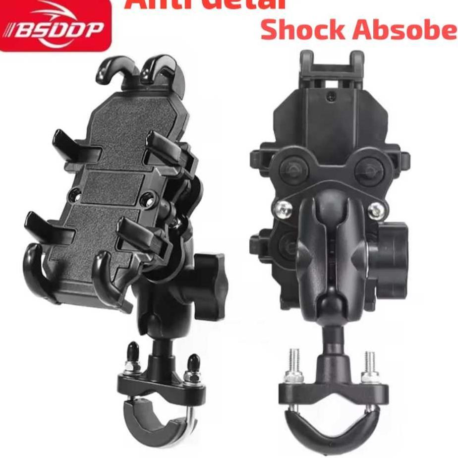 Servo Road - Phone Holder Servo Rh-F0108 Holder Hp Motor Dudukan Handphone Universal Holder Stang Mo