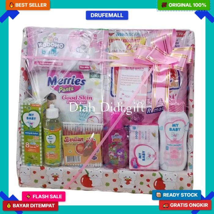 Parcel Bayi Sabun Baru Lahir Jumbo Sabun Komplit Untuk Bayi Laki Laki Bayi Perempuan Stok Tersedia