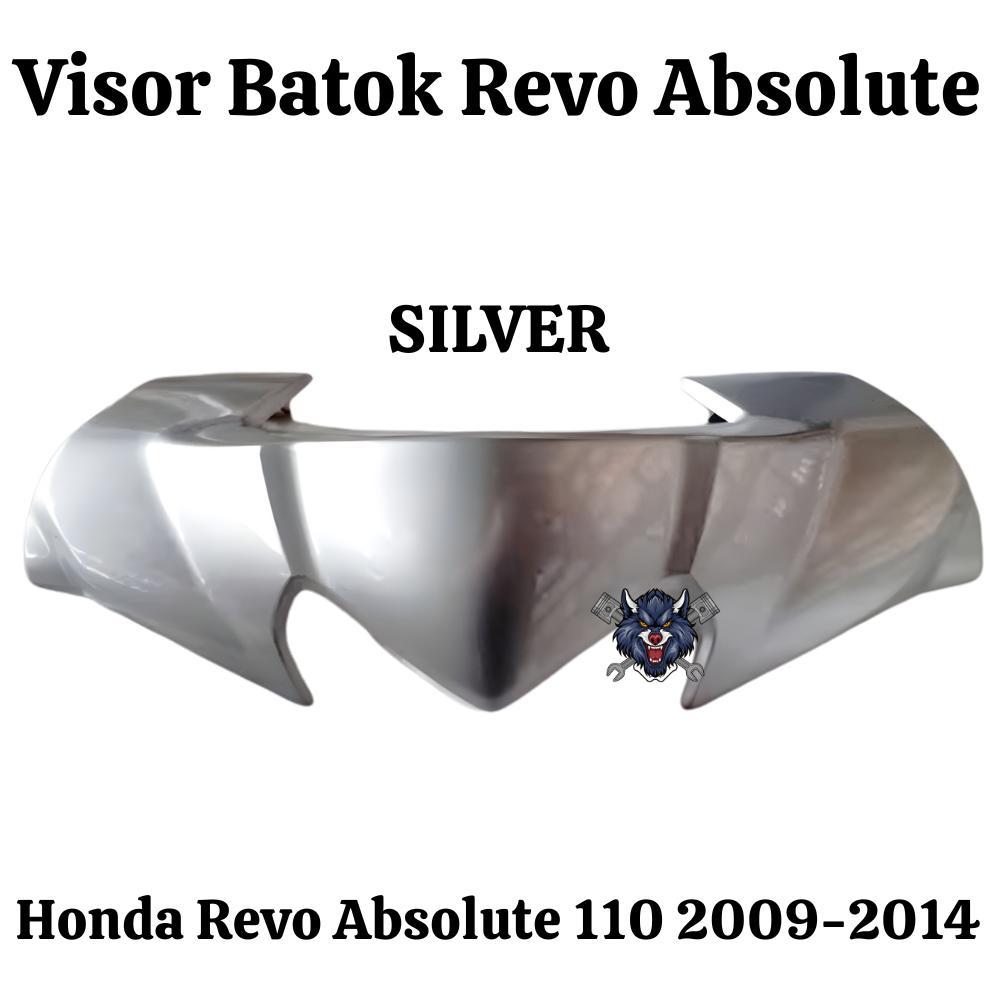 VISOR REVO ABSOLUTE BATOK ATAS REVO ABSOLUTE 110 TH 2009-2014 SILVER
