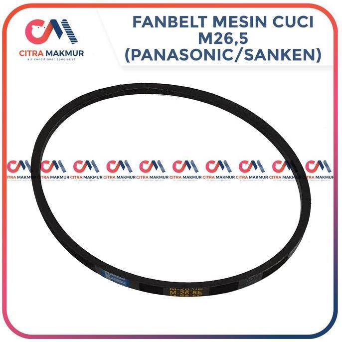 VANBELT M26.5 MESIN CUCI PANASONIC SANKEN BELT FANBELT M 26,5 O-630 CMO27