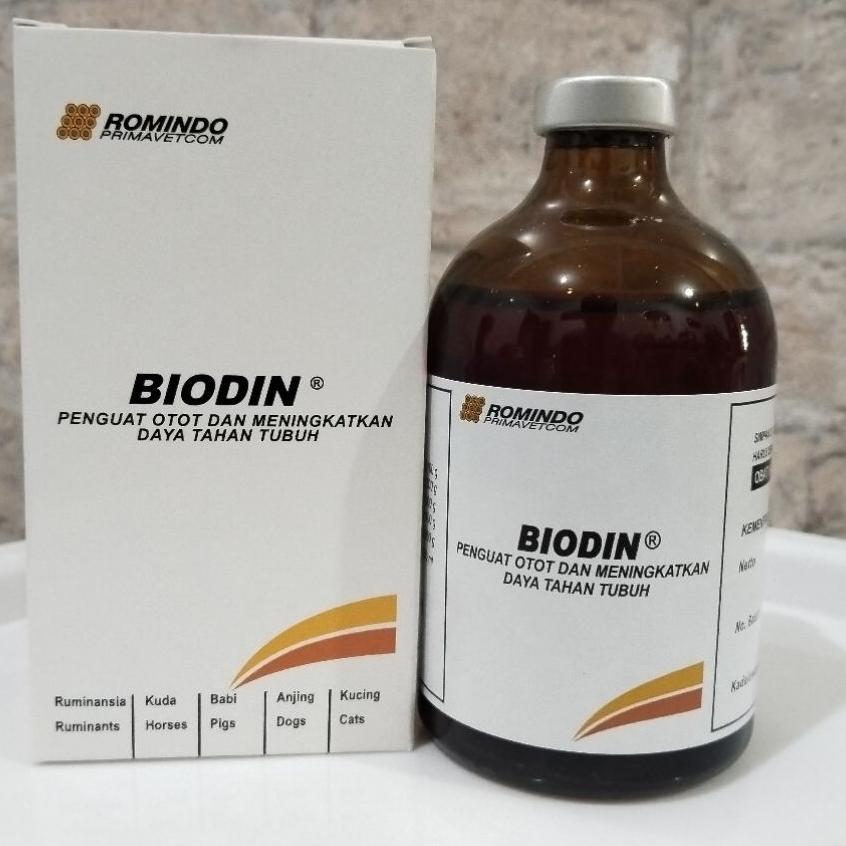 Biodin 100Ml Penguat Otot Hewan (Atp)